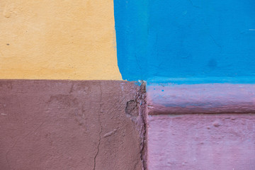 colourful painted wall