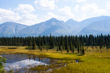 Alaska mountain landscape