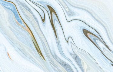 Marble rock texture blue ink pattern liquid swirl paint white dark Illustration background for do ceramic counter tile silver gray that is abstract waves for skin wall luxurious art ideas concept.