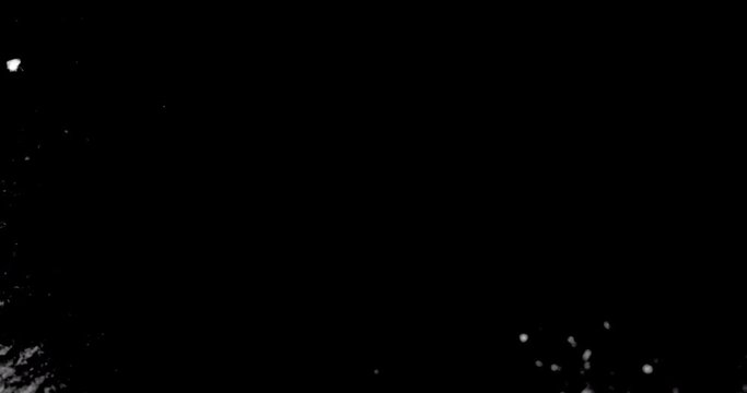 Ink bleed reveal transition in 4K