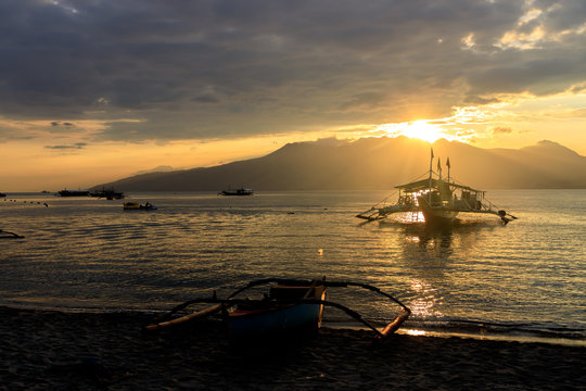 Beautiful Sunset At Subic Bay