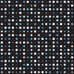 Polka dot background. Seamless vector pattern
