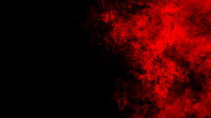 Texture of burn fire with particles embers. Red flames on isolated background. Texture for banner,flyer,card . Stock illustarion.