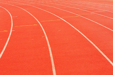 Fototapeta premium Line and lane of running.