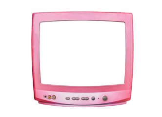 pink television