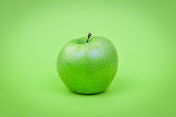 Granny Smith Apple on Green 1