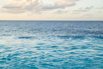 sea ​​and sky and clouds