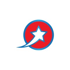 Star vector icon illustration design