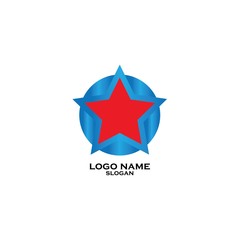 Obraz premium Star vector icon illustration design