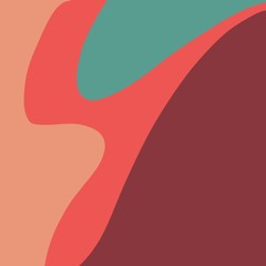 Background in paper style. Abstract colored background. - Illustration