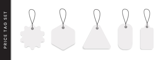 Price tag label - Vector