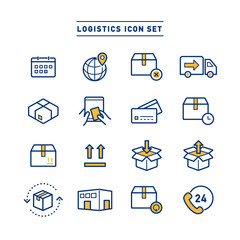 LOGISTICS ICON SET