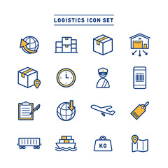 LOGISTICS ICON SET