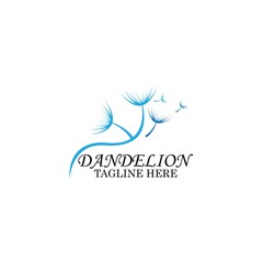 Dandelion vector icon design