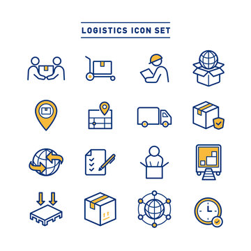 LOGISTICS ICON SET