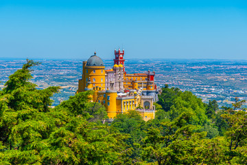 National Palace of Pena near Sintra, Portugal