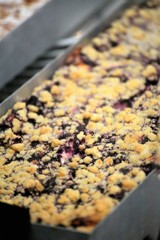 closeup of cake