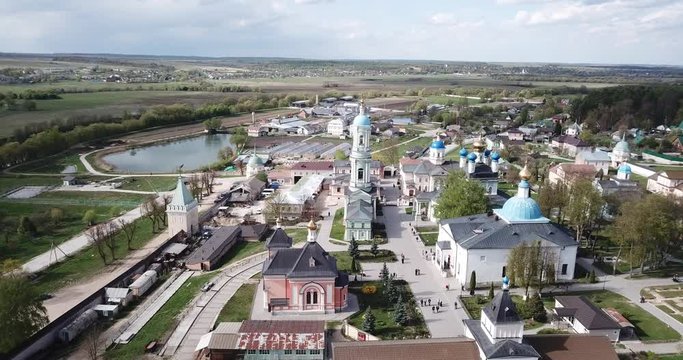 The Tikhonova Pustyn Monastery in Kaluga Region in Russia