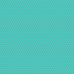 Illustration with repetitive geometric shapes covering the background. Drawing with colored pattern that can be used as a web pattern, wallpaper, digital graphics, gifts and artistic decorations.