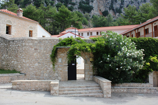 Holy Monastery of  Saint Dimitrios in Zalongo or Zalogo Preveza Greece