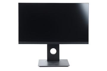 computer monitor, screen isolated on white background.