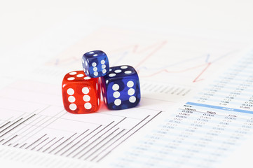 Dice on business analysis report