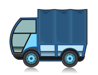 automobile, backdrop, background, blue, business, camion, car, caravan, cargo, cartoon, customer, delivery, design, drive, flat, freight, graphic, illustration, industrial, industry, isolated, little,