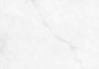 Obraz premium Powierzchnia białego marmuru w czarne żyłki i kręcone bez szwu wzorów na tle