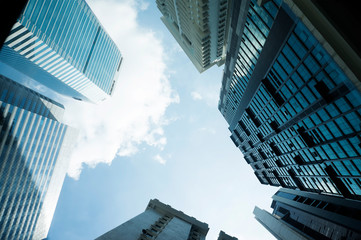 Skyscraper Modern Building with sky