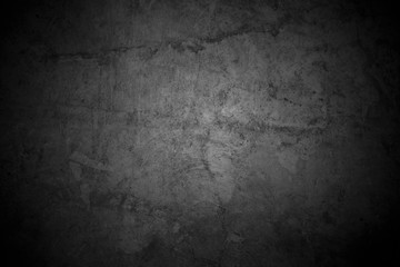 Old wall texture cement dark black gray  background abstract grey color design are light with white gradient background.