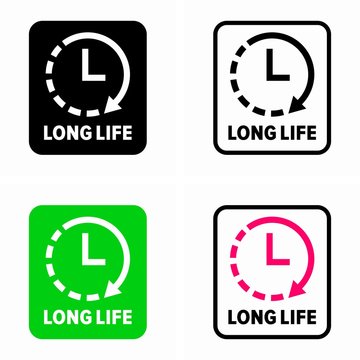 Long Life (life Time) Symbol