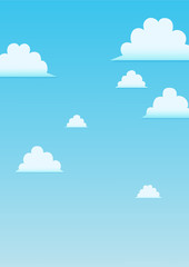 sky cartoon background