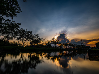 Wonderful view around of the Suan Luang Rama 9 Park.