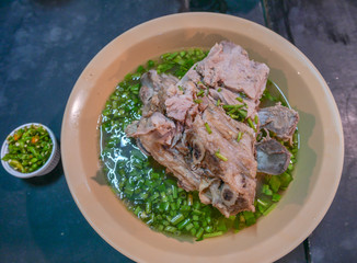 Pork bone soup 