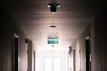 exit scene background