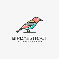 Bird Illustration Vector Template