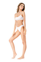 Fototapeta premium Fitness young woman with a beautiful body