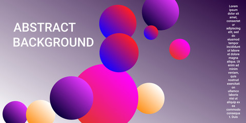 Gradients of balls shapes.