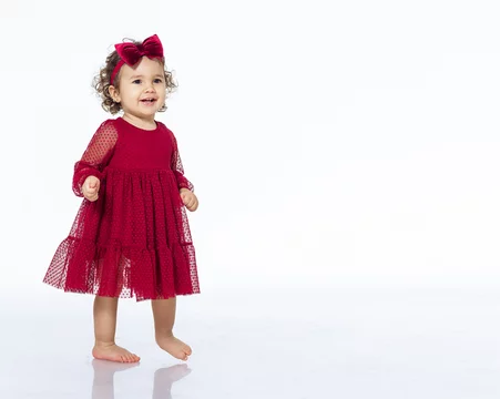 Red dress for shop 2 years old girl