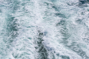 Meer, auf der Fähre von Dänemark nach Norwegen