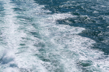 Meer, auf der Fähre von Dänemark nach Norwegen