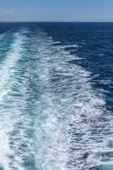 Meer, auf der Fähre von Dänemark nach Norwegen