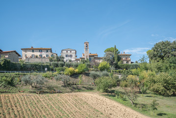 typische Toskana-Landschaft