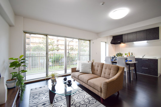 リノベーション　施工例　リビング