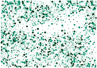 Festive color round confetti background. Abstract frame confetti texture for holiday, postcard, poster, website, carnivals, birthday and children's parties. Cover confetti mock-up. Wedding card layout