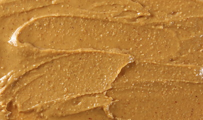 Peanut butter surface, background and texture