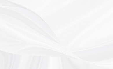 White gray satin texture that is white silver fabric silk background with beautiful soft blur pattern natural.