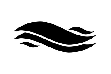 water wave icon. water drop sign. vector illustration elements