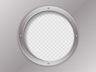 Illuminator on the transparent background. Vector Illustration for poster or banner