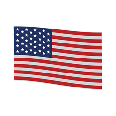 united states flag icon, colorful design